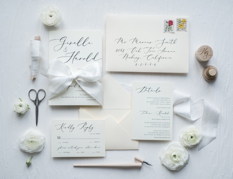 custom wedding cards