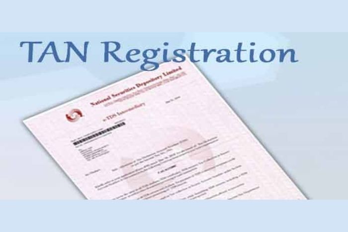 Tan Registration Number